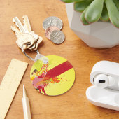 アーバンバナーレッドイエローキーチェーン キーホルダー