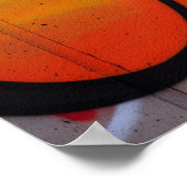 アーバンバブルスタイルグラフィティ ポスター (角)