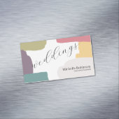 アーバンパステルサマーカラーズスプラッシュ マグネット名刺 (インサイチュ)