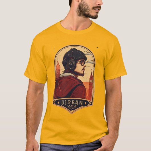 アーバンパルスティーTシャツデザイン Tシャツ (正面)