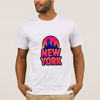 アーバンパルス:ニューヨークのライト Tシャツ