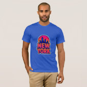 アーバンパルス:ニューヨークのライト Tシャツ (正面フル)