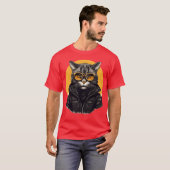 アーバンパーフェクションキャットスピリット猫好き おもしろい Tシャツ (正面フル)