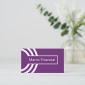 アーバンヒップスターの名刺、紫 名刺 (スタンド正面)