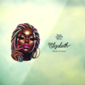 アーバンヒップホップウーマンヘアーアンド爪、 ネイルサロン ウィンドウサイン (シート3)