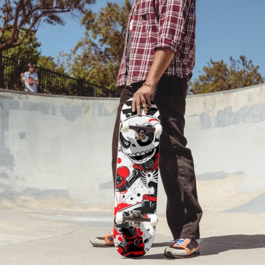 アーバンヒーロー – マンガロボットスケルトンスケートボード スケートボード (室外2)