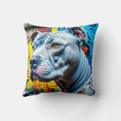 アーバンピットブルシティ通りアートグラフィティ クッション (裏面)