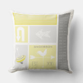 アーバンファームパターン クッション (正面)