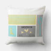 アーバンファームパターン クッション (正面)