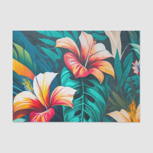 アーバンフローラ美しい通り芸術の分離紙 薄葉紙 (正面)