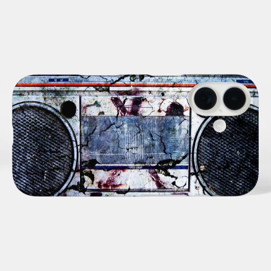 アーバンブームボックス Case-Mate iPhoneケース (裏面 (横))