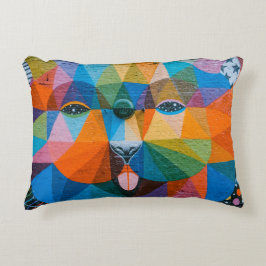 アーバンベアアートアーバンアートムラルベアームラルデザイン アクセントクッション