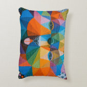 アーバンベアアートアーバンアートムラルベアームラルデザイン アクセントクッション (裏面(縦))