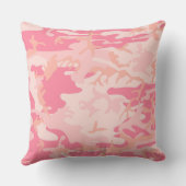 アーバンベビーピンク迷彩柄枕 クッション (裏面)