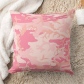 アーバンベビーピンク迷彩柄枕 クッション (ブランケット)