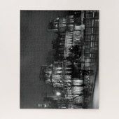 アーバンモダンド、パリのナイトライフ写真 ジグソーパズル (縦)