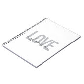 アーバンモダン,シンプルデザインラヴカッコいいアーカンソー ノートブック (左側)