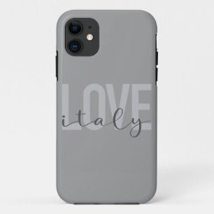 アーバンモダン,シンプルデザインラヴカッコいいイタリア iPhone 11 ケース
