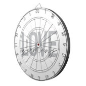 アーバンモダン,シンプルデザインラヴカッコいいドイツ ダーツボード (正面右)