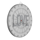 アーバンモダン,シンプルデザインラヴカッコいいドイツ ダーツボード (正面左)