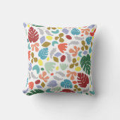 アーバンユニークトレンディーオレンジレッドグリーン クッション (正面)