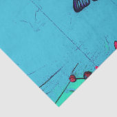 アーバンユニーク通りアートスタイルフローラウミガメ 薄葉紙 (詳細)