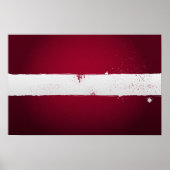 アーバンラトビア国旗のポスター ポスター (正面)