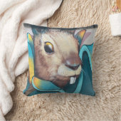 アーバンラビットアートアーバンアートマーラルバニーラビットムラ クッション (ブランケット)