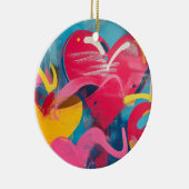 アーバンラブ：グラフィティハート セラミックオーナメント (右)