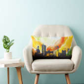 アーバンレインボーピロー ランバークッション (椅子)