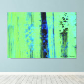 アーバンレイン キャンバスプリント (インサイチュ (ウッドフロア))