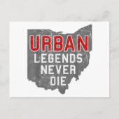 アーバンレジェンズネバーダイ州オブオハイオ動揺して ポストカード (正面)