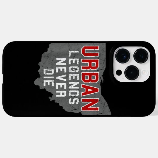 アーバンレジェンズネバーダイ州オブオハイオ動揺して Case-Mate iPhoneケース (裏面 (横))