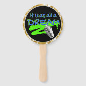 アーバンレトロヒップホップベビーシャワーボーイ ハンドファン (裏面)