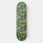 アーバンレトロ漫画爆発 スケートボード (正面)