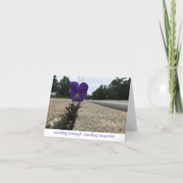 アーバンワイルドフラワーありがとうご注意 カード