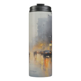 アーバン夕べ雨景 タンブラー