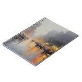 アーバン夕べ雨景 ノートブック (左側)