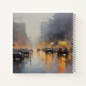 アーバン夕べ雨景 ノートブック (裏面)