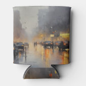 アーバン夕べ雨景 缶クーラー (正面)