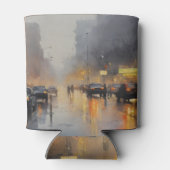 アーバン夕べ雨景 缶クーラー (裏面)