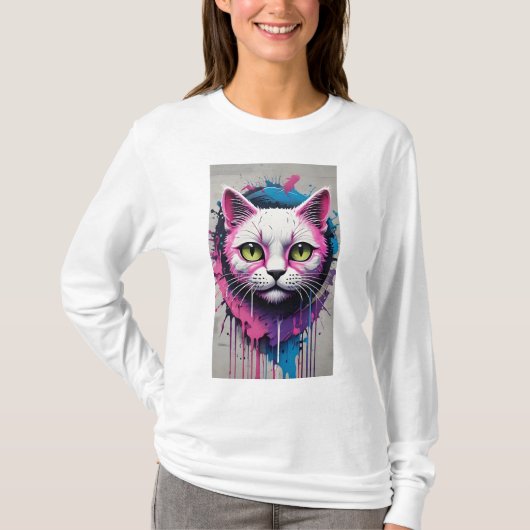 アーバン子猫 Tシャツ (正面)