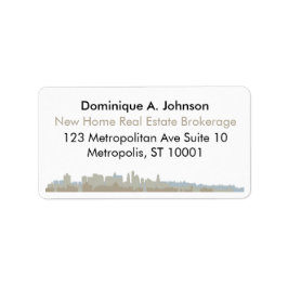 アーバン実在エステートカスタム差出人住所ラベル ラベル