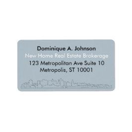 アーバン実在エステートカスタム差出人住所ラベル ラベル