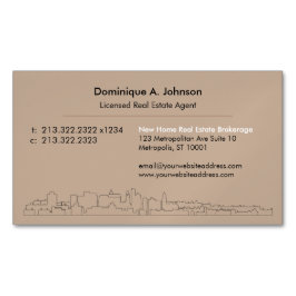 アーバン実在エテカスタムート磁気名刺 マグネット名刺