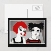 「アーバン小人小妖精や小人4」絵葉書 ポストカード (正面/裏面)