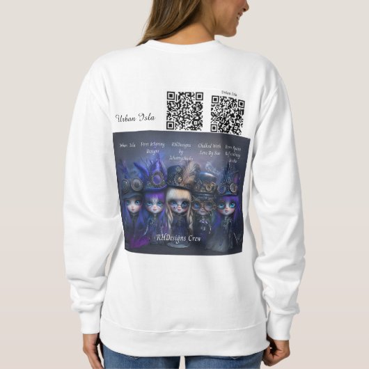 アーバン島 スウェットシャツ (裏面)