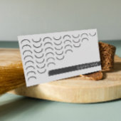 アーバン抽象芸術白黒男らし 名刺