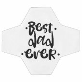 アーバン最高のパパEver No Photo Father's Day Gift サッカーボール (フラット)