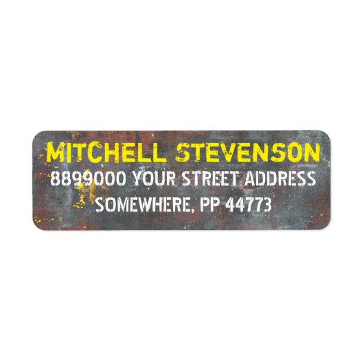 アーバン衣服 ラベル (正面)